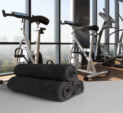 Great Quality 500gsm, Bana Kuru Gym/Sweat Towel in Charcoal Grey