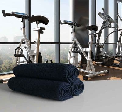 Great Quality 500gsm, Bana Kuru Gym/Sweat Towel in Navy