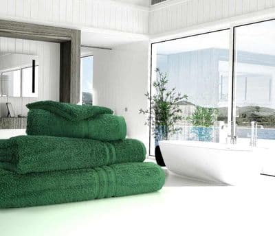 Great Quality Blue Label, 500gsm Bath Towel in Bottle Green