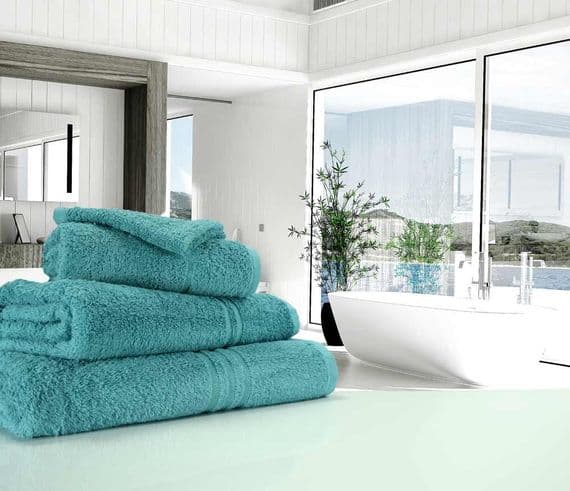 Great Quality Blue Label, 500gsm Bath Towel in Teal