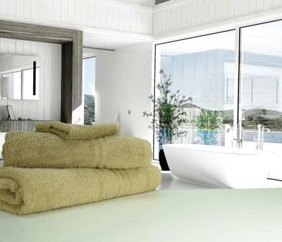 Great Quality Blue Label, 500gsm Hand Towel in Mocha