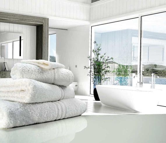 Great Quality Blue Label, 500gsm Hand Towel in White