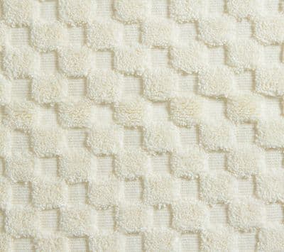 Luxurious linenHall, 850gsm 100% Cotton Reversible Bath Mat in Cream