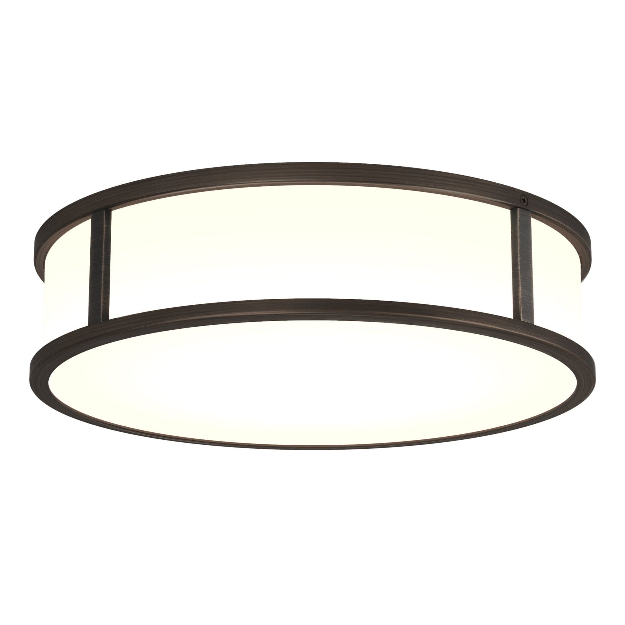 Astro 1121083 Mashiko 300 Round LED Bathroom Ceiling Light Bronze