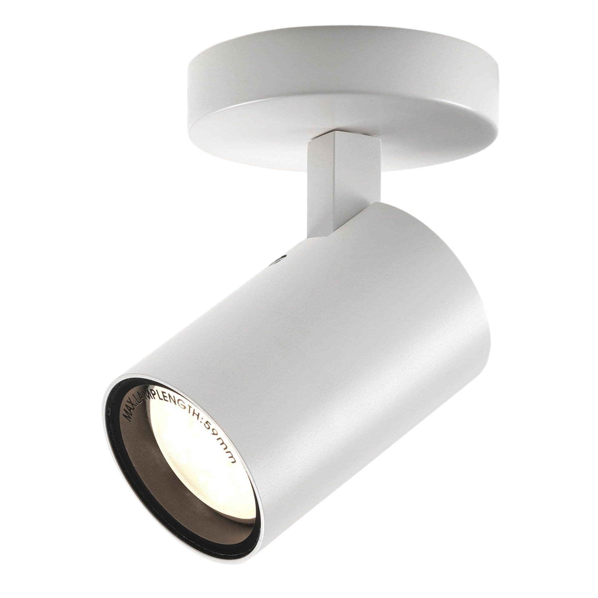 Astro 1393001 Aqua Single Bathroom Spotlight Matt White