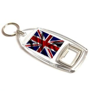 Bottle opener keyring