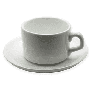 Cup and saucer