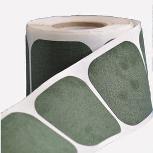 Rawback coaster baize backing