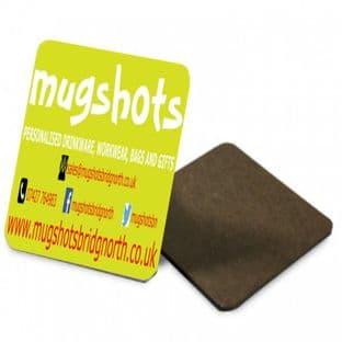 Square rawback coaster