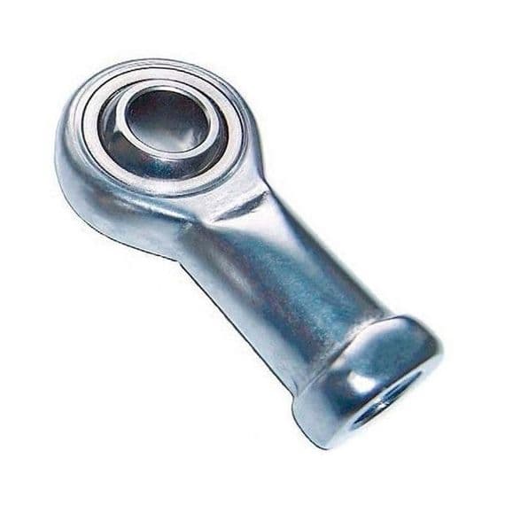 Fluro GI10 M10x1.25 10mm Bore Female Rod End Left Hand M10x1.25 Thread