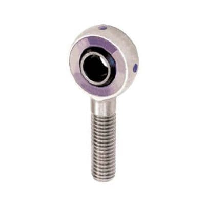 MH06 6mm Bore Male Rod End Right Hand M6x1 Thread