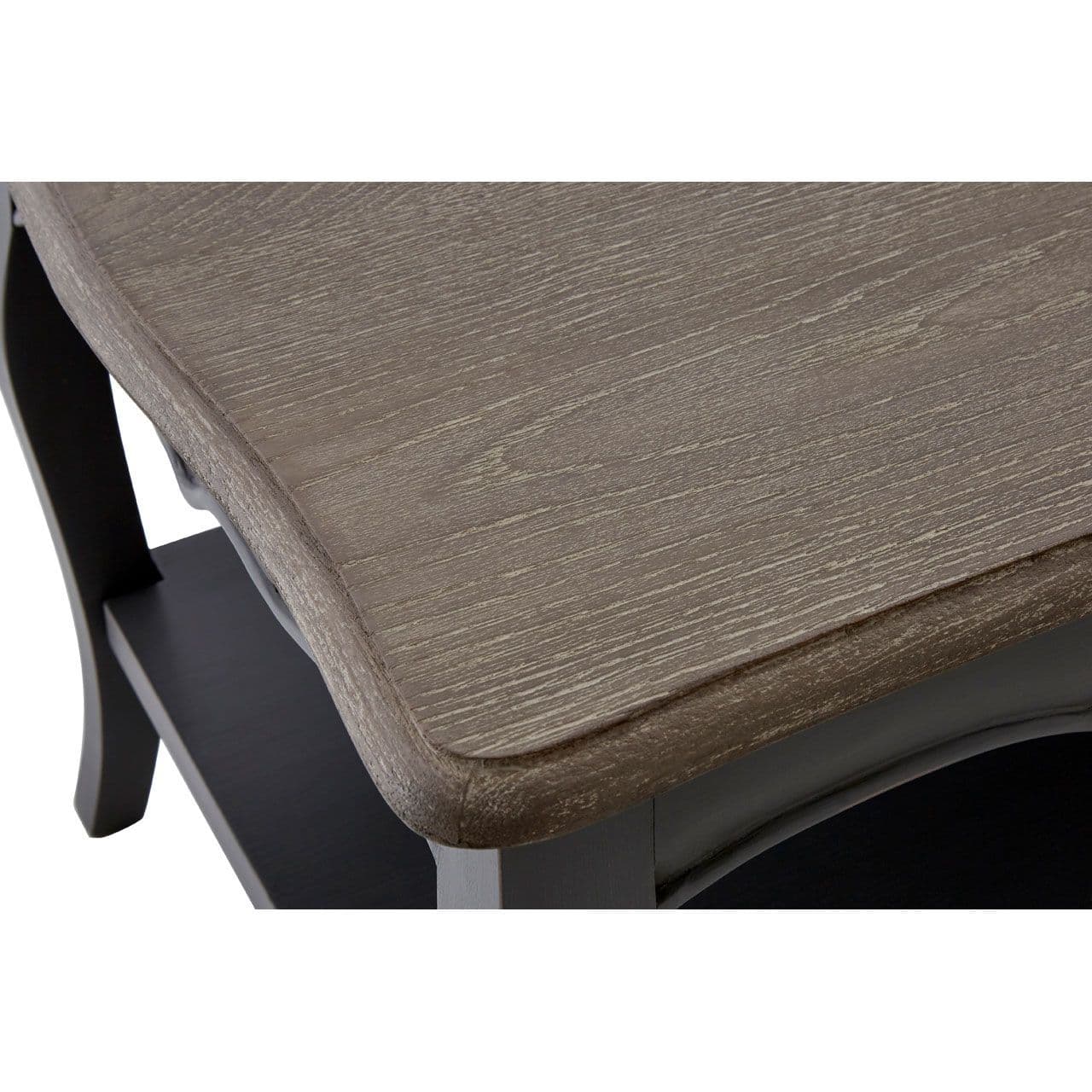 Traditional Style Grey Coffee Table