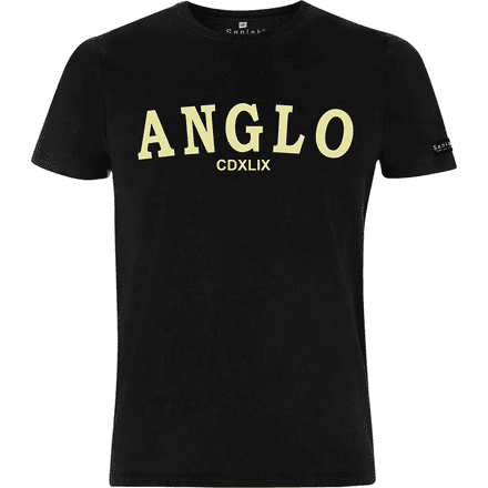 "Anglo CDXLIX" T-Shirt - Black