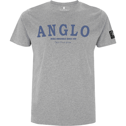 "Anglo Rebels" T-Shirt - Heather Grey