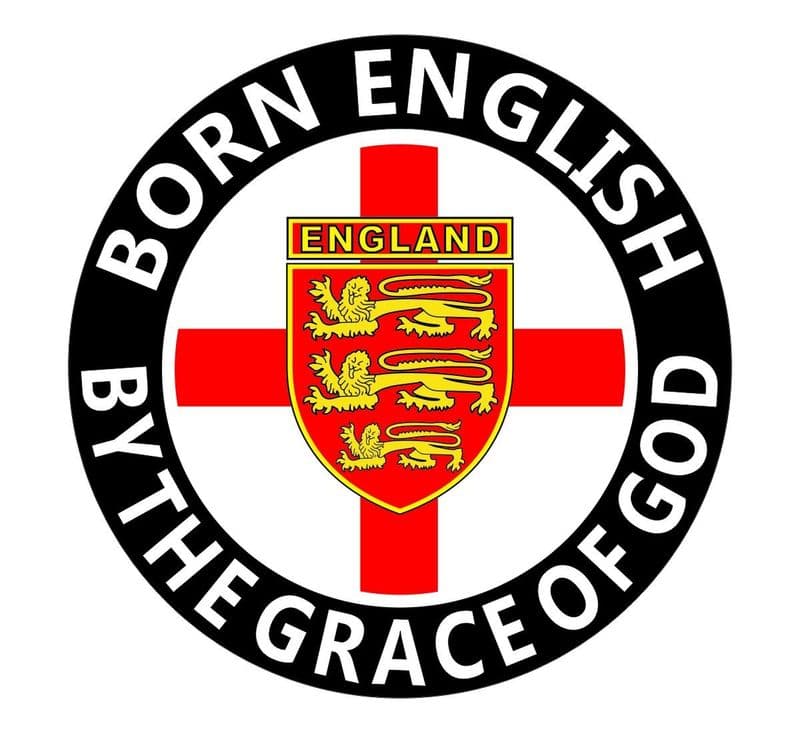 England Car Sticker