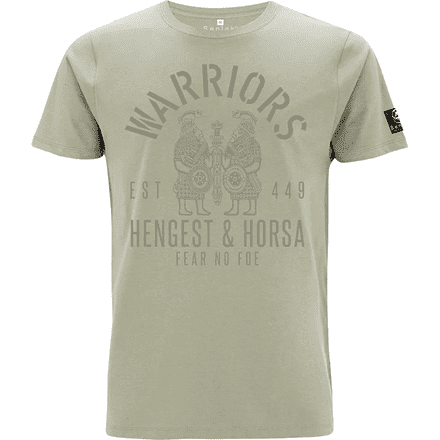 "Hengest and Horsa" T-Shirt - Stone