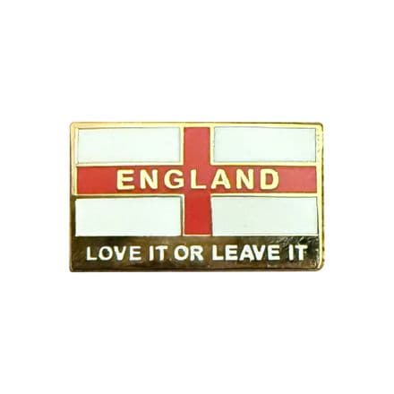 "Love It or Leave It" Lapel Badge