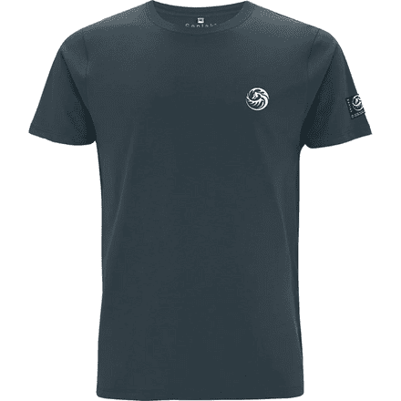 "Senlak Emblem" T-Shirt - India Ink Grey