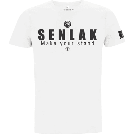 "Senlak Make Your Stand" T-Shirt - White