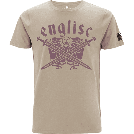 "Tiw Englisc" T-Shirt - Desert Dust