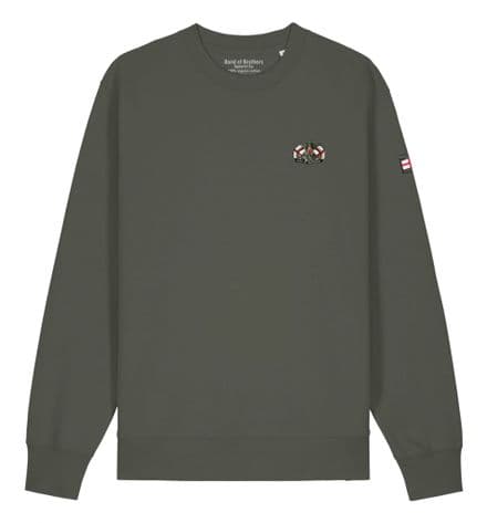Band of Brothers "Flags" Sweatshirt - Khaki