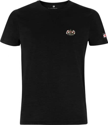 Band of Brothers "Flags" T-shirt - Black