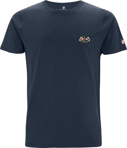 Band of Brothers "Flags" T-shirt - Navy