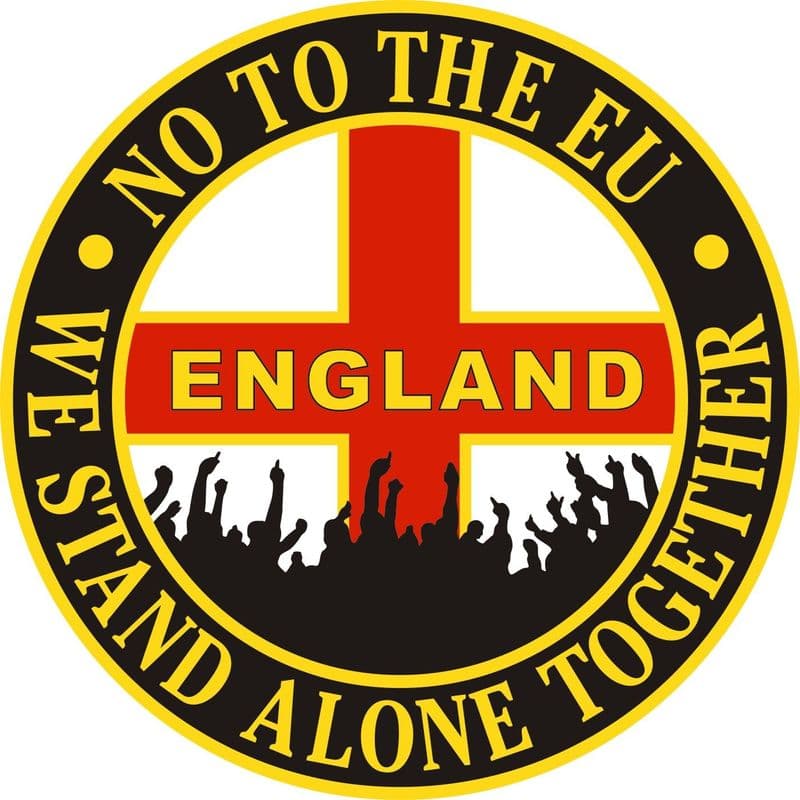 England Car Window Sticker