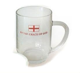 England Glass Pint Tankard