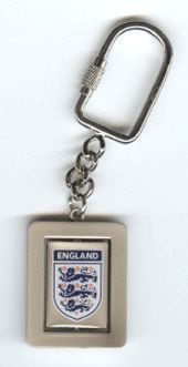 England Spinner Keyring