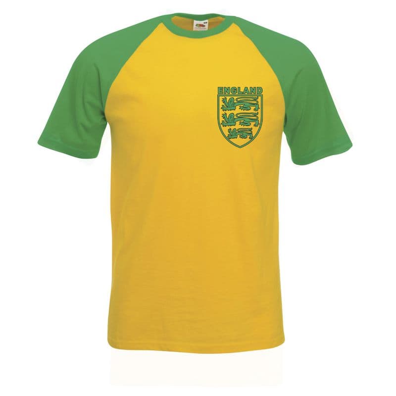 England Three Lions Baseball T-Shirt