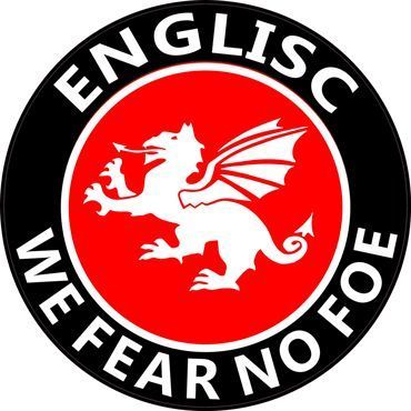 Englisc "Fear No Foe" Car Sticker (BD)