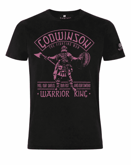 Godwinson "Warrior King" T-Shirt - Black (1)