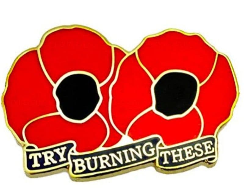 Poppy Lapel Badge -