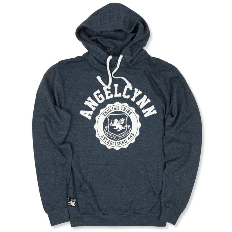 Angelcynn Hooded Sweatshirt - Heather Navy
