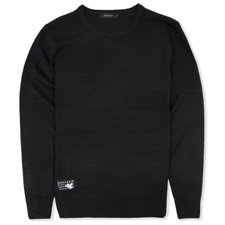 Senlak Cashmilon Crew Neck Jumper - Black