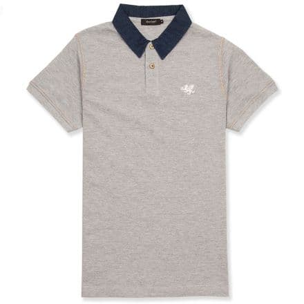 Senlak DNM Polo - Heather Grey
