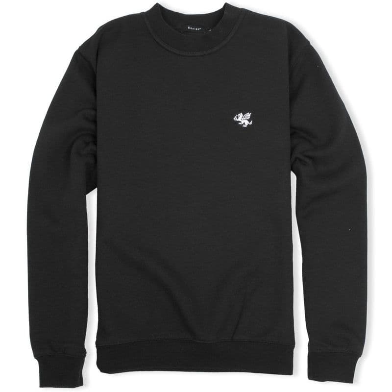 Senlak Dragon Sweatshirt in black from our range of England and Anglo-Saxon branded clothing