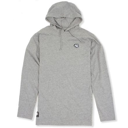 Senlak Hooded Longsleeve T-Shirt - Grey