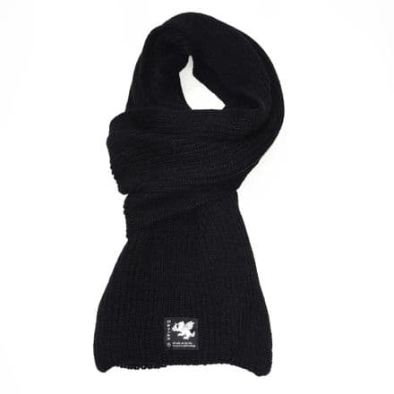 Senlak Knitted Scarf - Black