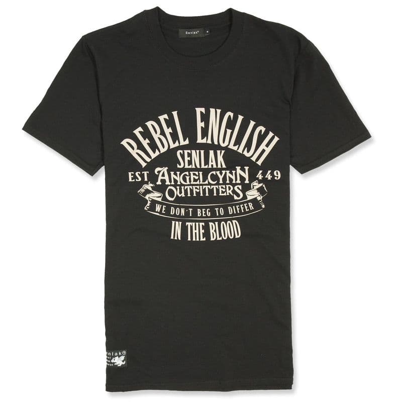 English Rebel T-shirt - Black