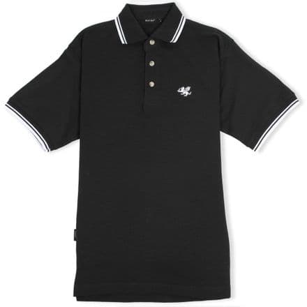 Senlak Tipped Polo Shirt - Black
