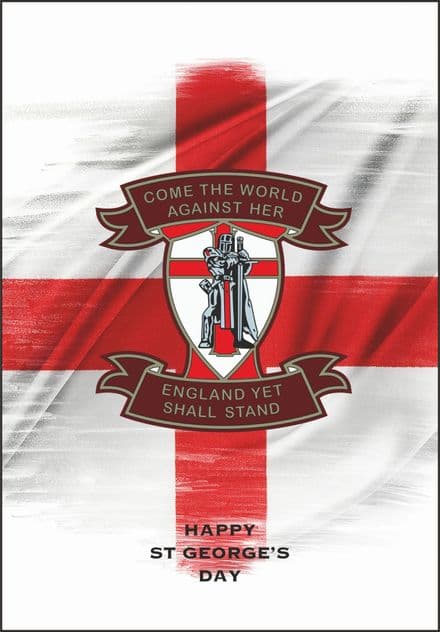 St George's Day Cards "Come The World"