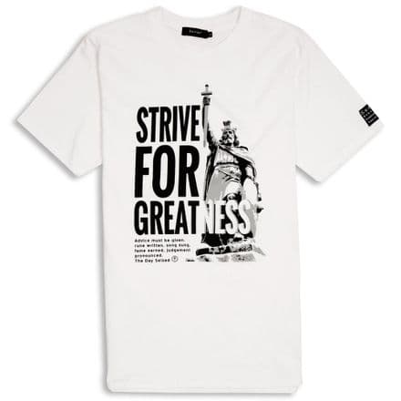 Strive For Greatness T-Shirt - White