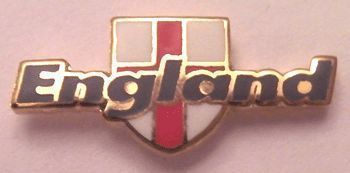 Tiny England and Shield Lapel Badge