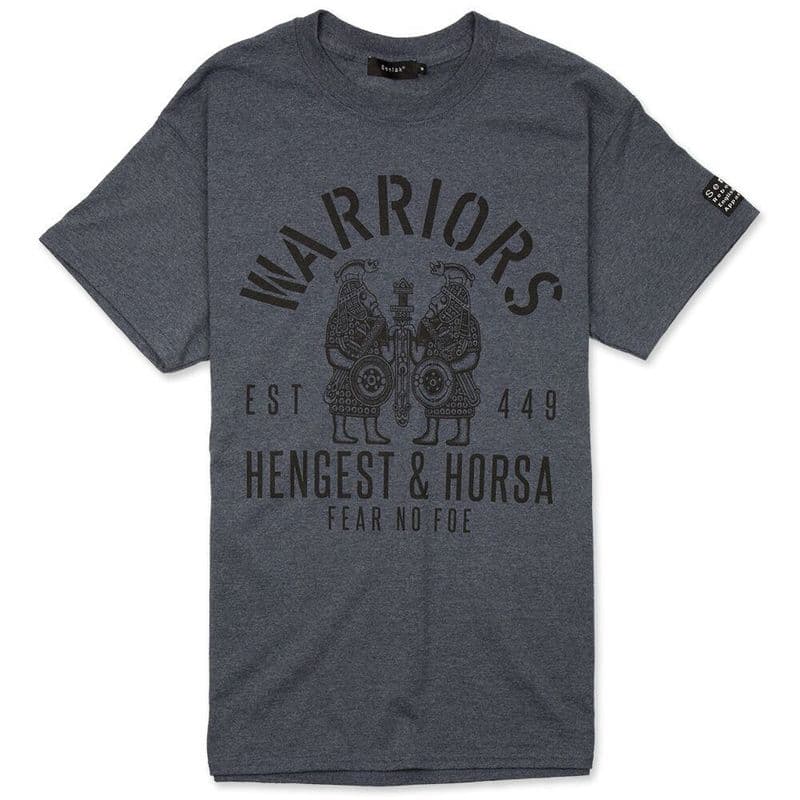 Warriors - Hengest and Horsa Anglo-Saxon t-shirt - navy