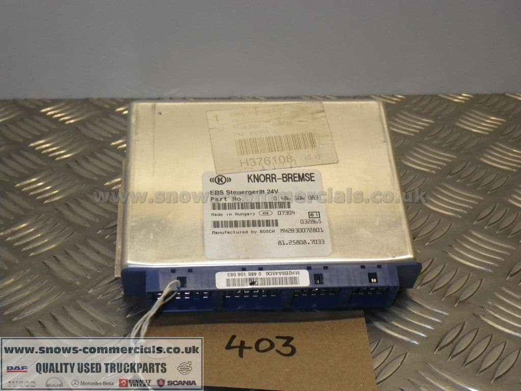 EBS ECU MAN 81 25808-7033