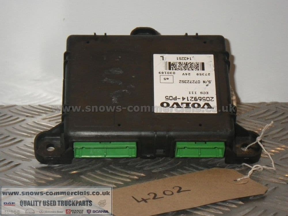 ECS III ECU Volvo 20569214-P05
