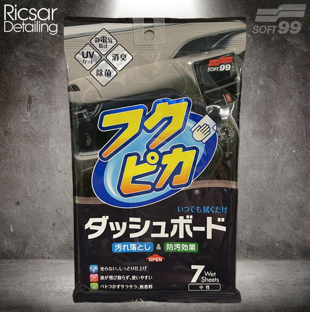 Soft99 Fukupika Interior & Dash Cleaning Wipes