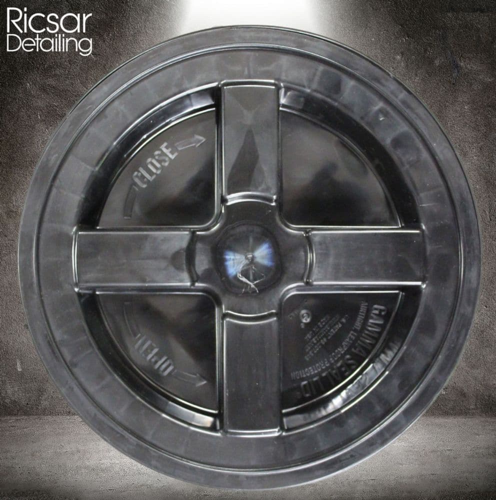 Premium Clear, Transparent Car Wash Bucket 20L (5 Gallons) With Gamma Seal Lid